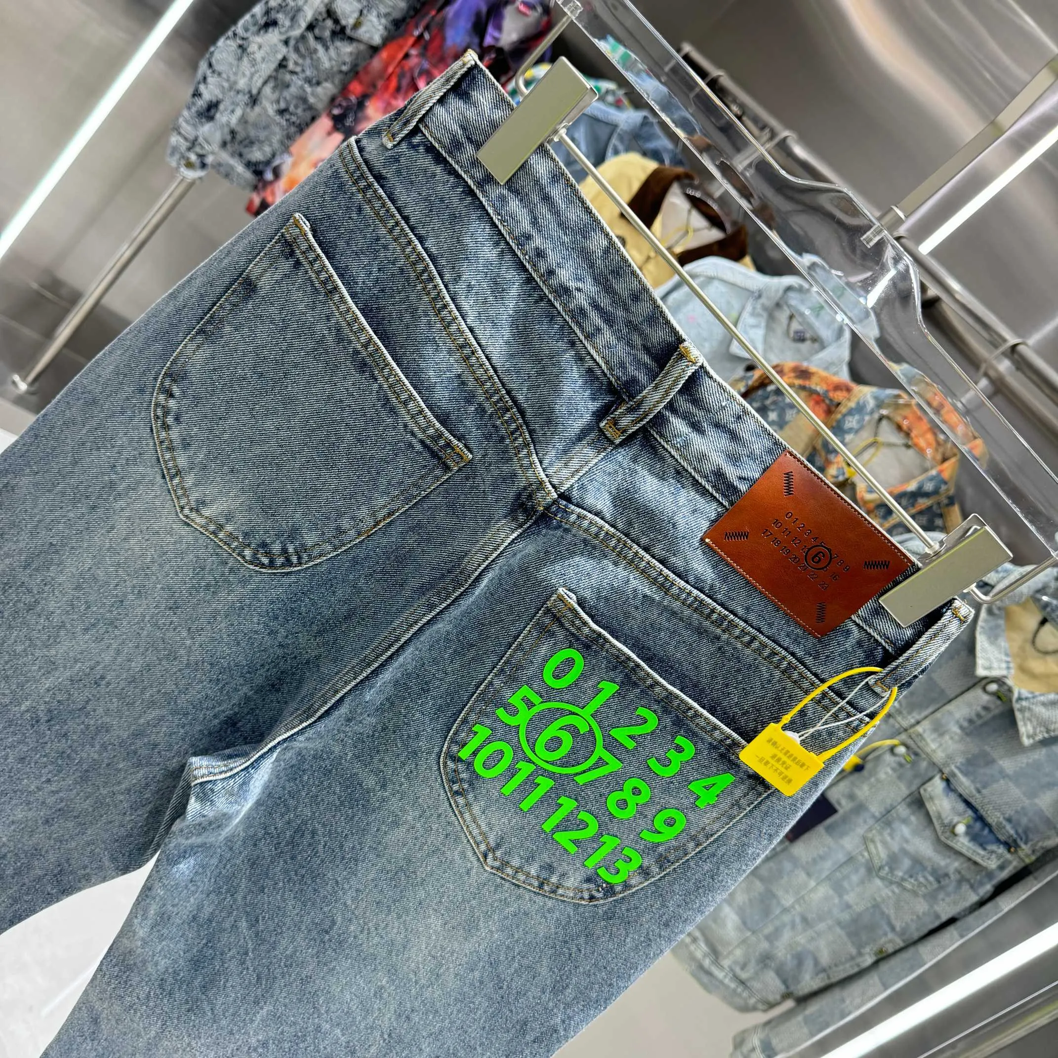MM 6 25 LOGO ！ ~ ! , ! , Versatile Size：28 30 32 34 36 ：Blue